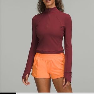 Light blue rulu cropped lululemon zip up- worn once barely used